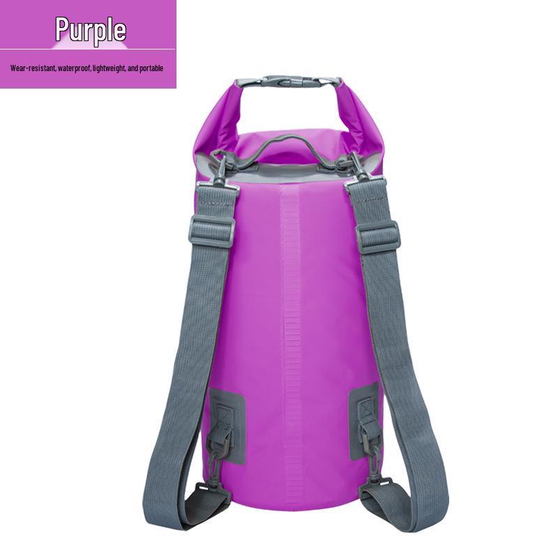 Camouflage PVC Waterproof Backpack for Swimming, Beach, and Drifting