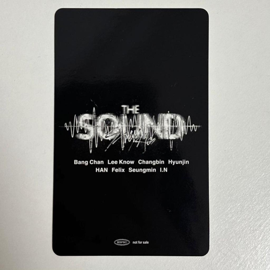 [USED] Stray Kids Sukizu Aien the Sound Rakidoro Trading Card