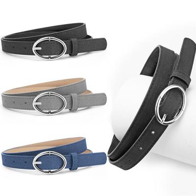 Деловой ремень на талии с пряжкой-штифтом, роскошный дизайн, модный замшевый кожаный ремень для женщин