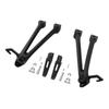 Motorcycle Rear Passenger Footrest Foot Pegs For Suzuki GSXR GSX-R 600 750 2006-2007 K6 K7