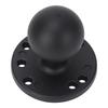 Round Plate C-Size Ball Double Socket Arm for 1.5" Ball Mount Aluminum Alloy Amphram