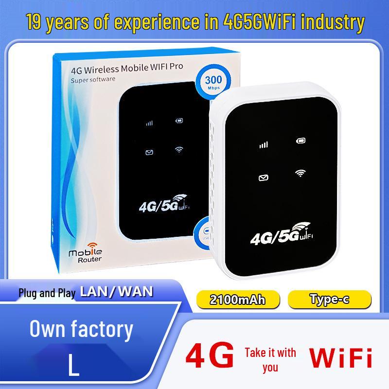 Портативный мобильный WiFi-роутер 4G: Беспроводное карманное MiFi-устройство
