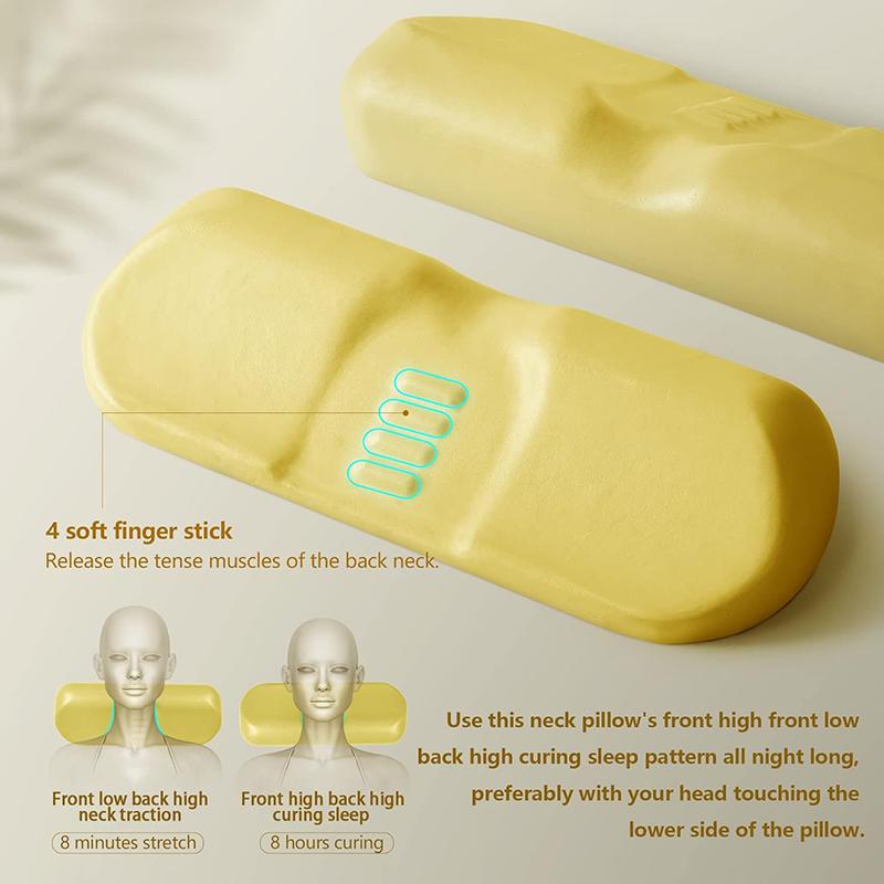 2025 Подушка для шеи Подушка с контуром из пены с памятью Подушки для кровати для спящих на боку Эргономичная ортопедическая подушка для сна, Подушка для шеи