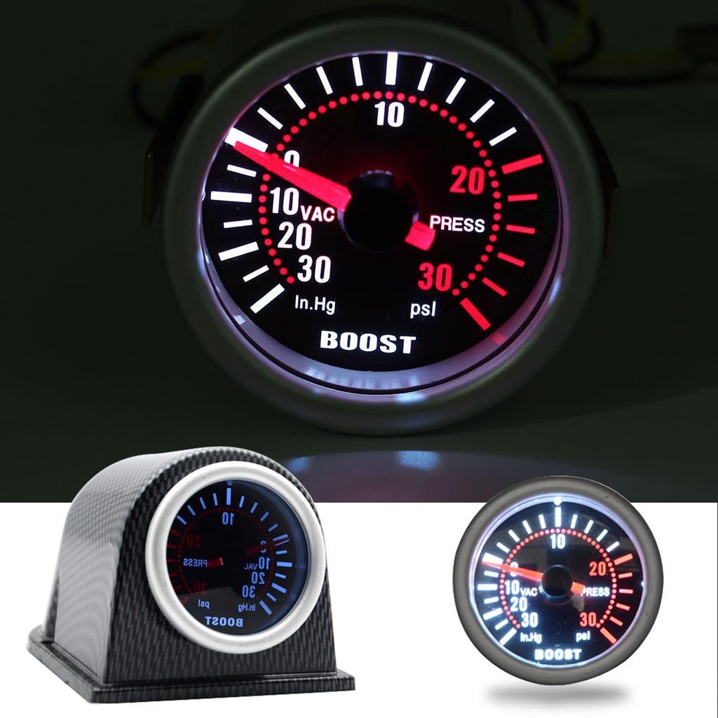 52 мм 30 фунтов на квадратный дюйм автомобильный прибор давление вакуумная турбина турбо наддув указатель давления