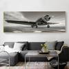 Скандинавская картина на холсте, черно-белые постеры с самолетами и принтами, Quadros Decorativos, картина для гостиной, домашний декор, без рамки