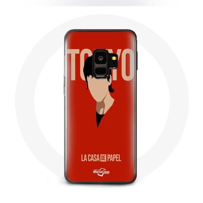 Case for Samsung Galaxy S9 La Casa De Papel Tokyo Fanart Logo