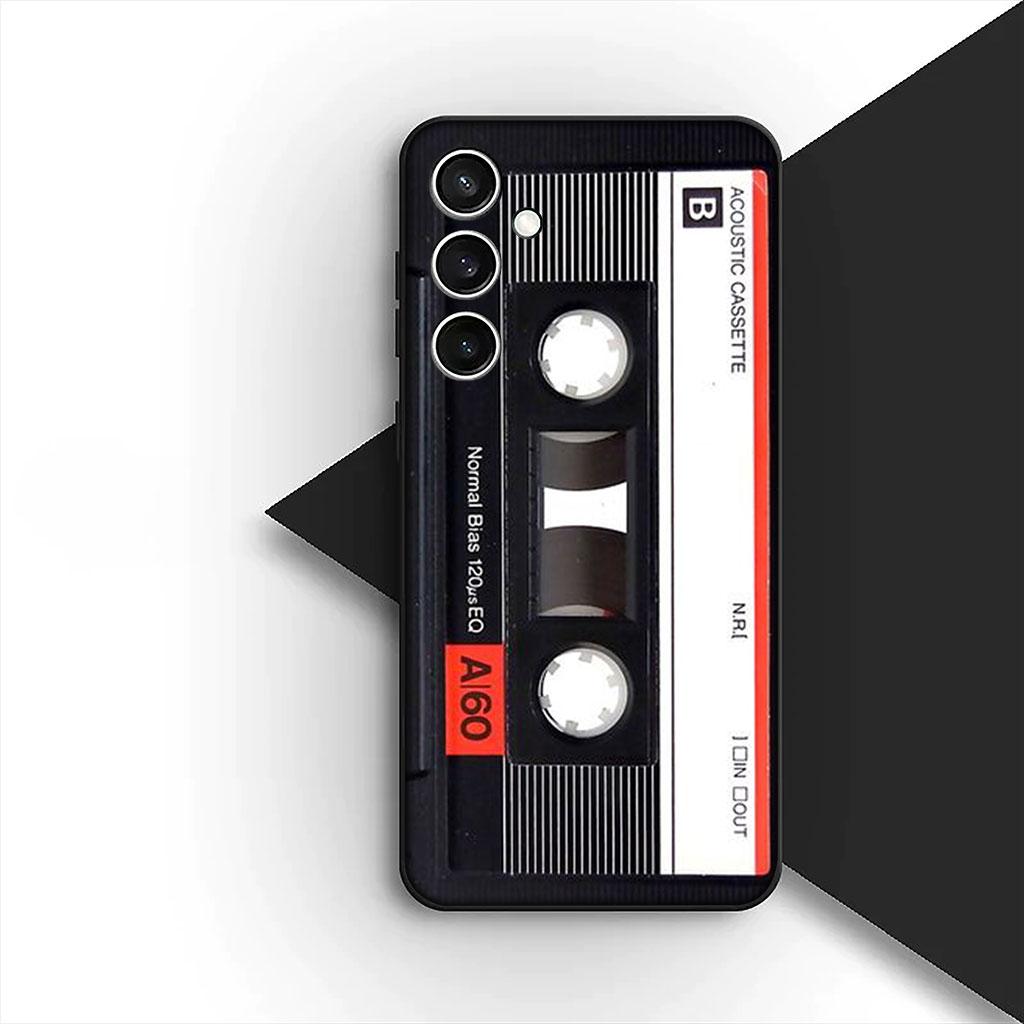Phone Cover for Apple iPhone 17 Pro XS Max Air 6 Plus X 5 + SE 2022 SE2 16E XR Case Retro Camera Vintage Cassette Tape Old
