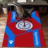 Ham-worthy United Football Club  Rug for Living Room, Game Rooms, Office, Bedroom, Office Floor Mat Playful Design, fan gifts Christmas decor