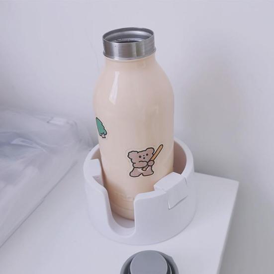 Брызгозащищенный подстаканник Регулируемый Нескользящий дизайн Съемный Простая установка Универсальный для кофейной кружки