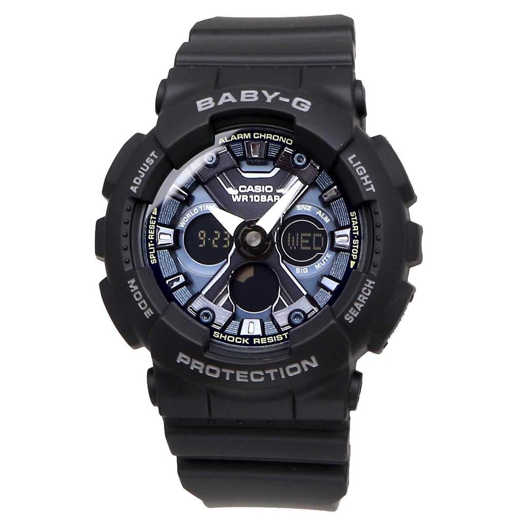 Casio Baby G Watch Ladies Analog Digital Waterproof Sports Black Baby-G Ana-Digi BA-130-1A2 [Item]