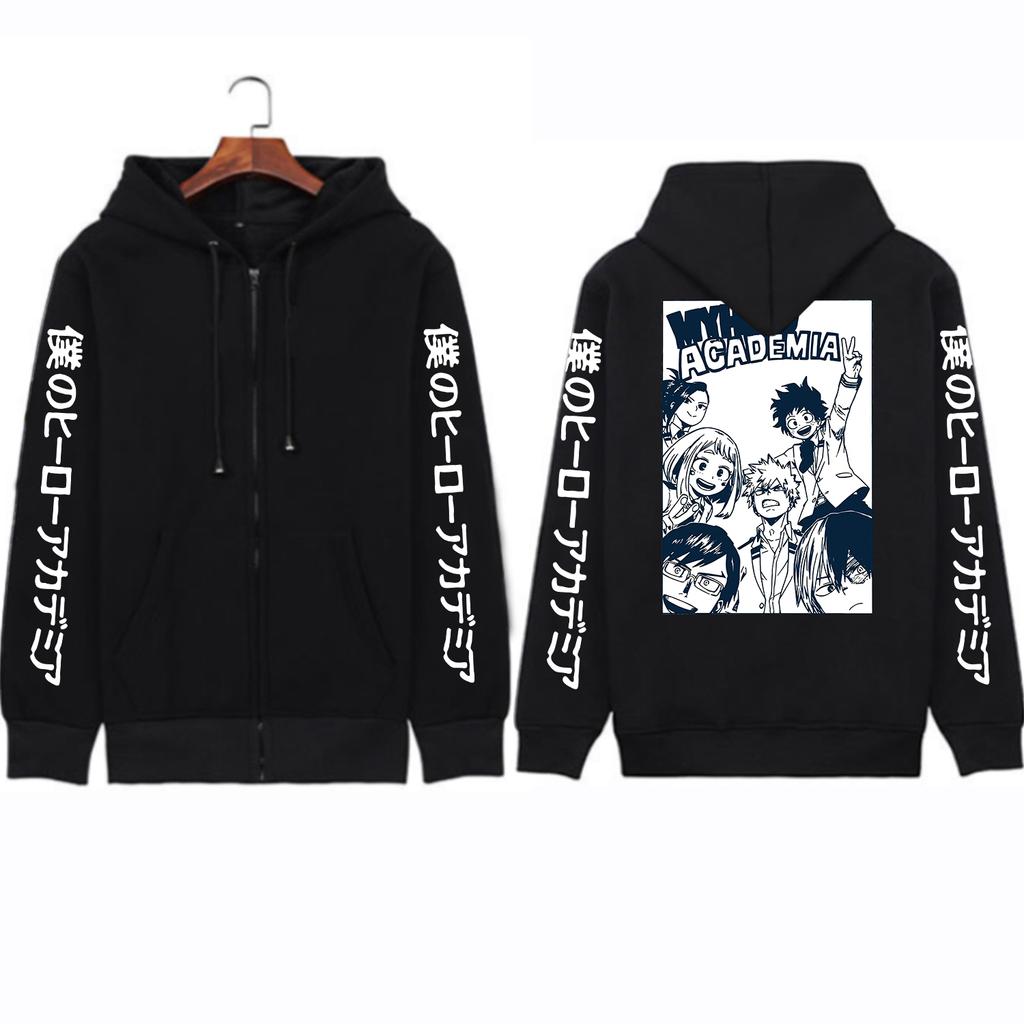 Горячая аниме My Hero Academia Bakugou Katsuki толстовка на молнии Todoroki Shoto толстовки с принтом мужские/женские куртки на молнии с длинными рукавами пальто