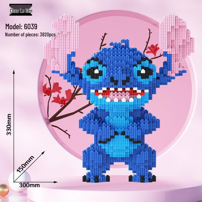 Микки 3D Пазл Строительные Блоки Игрушка Украшение Модель Подарок