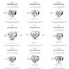 Boys Girls Lovers Copper Sister Heart Friendship Mom Charms Fit Original Bracelet Women Jewelry Girl Making Beads