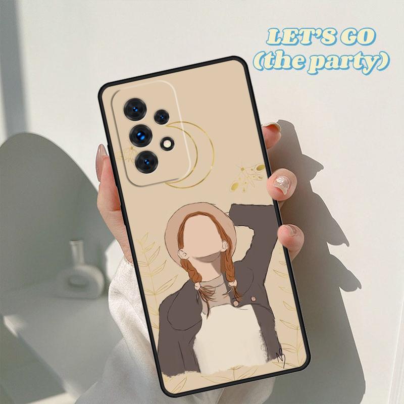 Чехол для телефона Anne with an E Для Samsung Galaxy A42 A31 A40 A51 A71 A32 A80 A91 A52 A72 A73 A20e A21S A50 A70 A11 A12