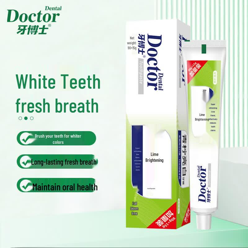 Доктор. Зубная паста Tooth Lime для отбеливания зубов 105 г