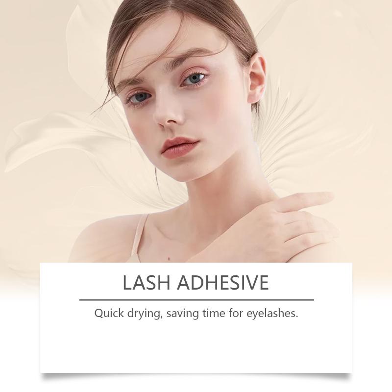 Strong Hold Eyelash Extension Adhesive Long Lasting Quick Dry Lash Glue Gentle Formula for Sensitive Eyes Brides and Party Makeup