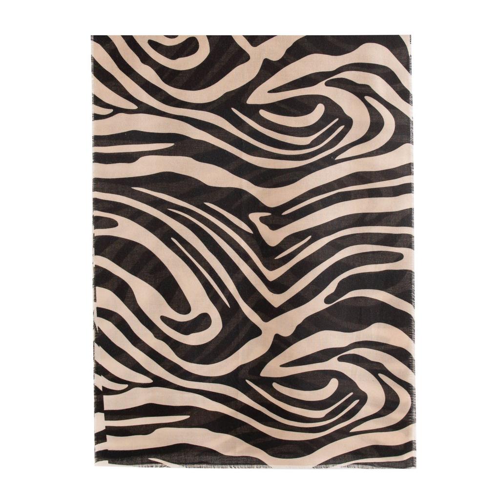 Versatile Striped Imitation Cashmere Scarf for Women Winter New Cold Proof Neck Scarf Elegant Temperament Warm Shawl