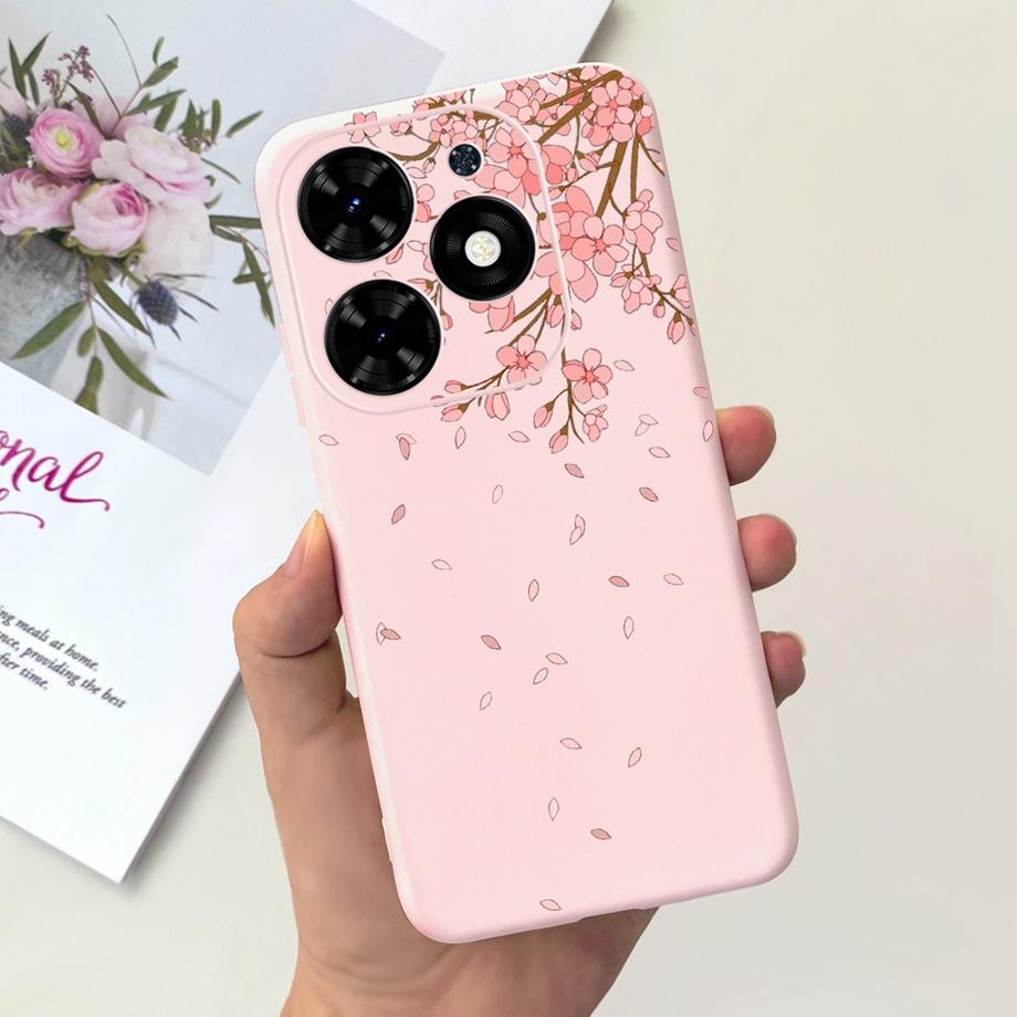 Для Tecno Spark GO 2024 Чехол Spark 20C Spark20 Pop 8 Para Чехол Силиконовый Мягкий ТПУ Бампер Мультяшный Крутой Милый Стиль Рисунок Capas