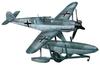Modelsbit German Messerschmitt High Speed Seaplane Reconnaissance Plane Model Plastic Model MVA48013 1/48 Bf109W-2 (A&A Brand) (Airplane)
