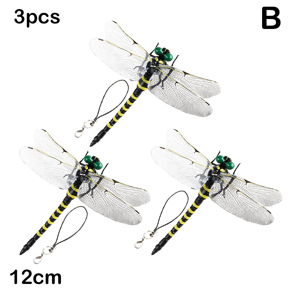 Simulation Dragonfly Mosquito Repellent Mini Dragonfly Ornament Simulation Dragonfly Animal Model For Outdoor Garden Farm