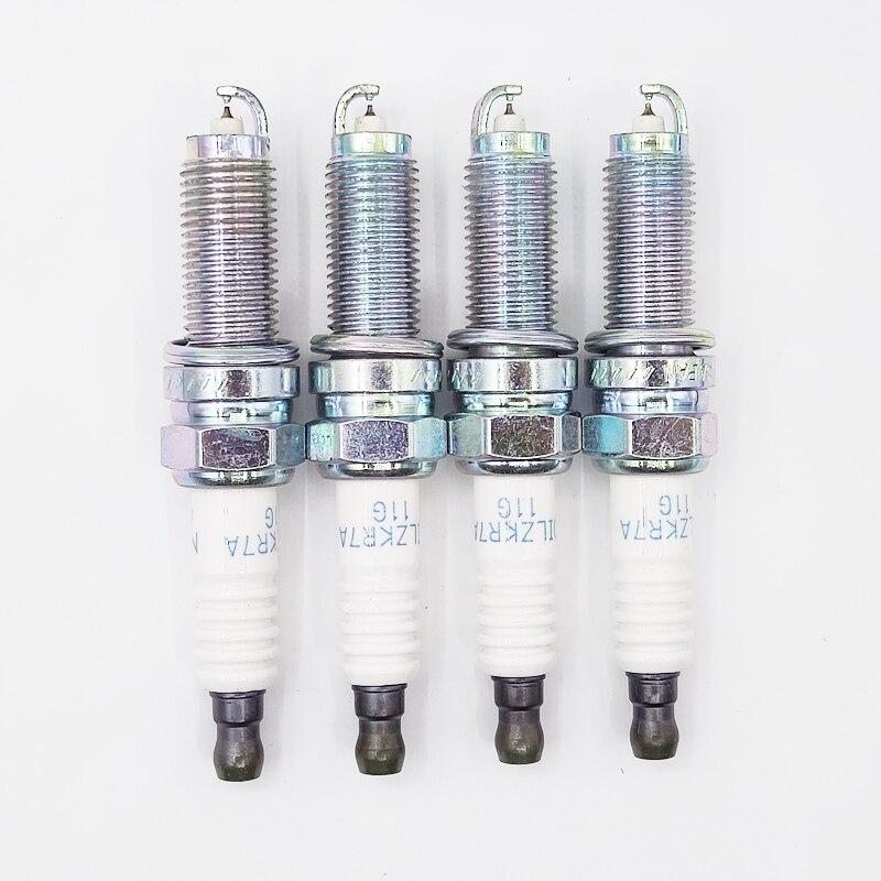 НОВЫЕ 4 шт. DILZKR7A11G двойная иридиевая свеча зажигания 12290-R71-L01 для Honda Accord Odyssey Pilot 12290R71L01 автозапчасти