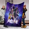 Cyberpunk Plush Blanket Perfect All Seasons Soft Comfortable Sofa Office Nap Travel Birthday Gift Christmas Present