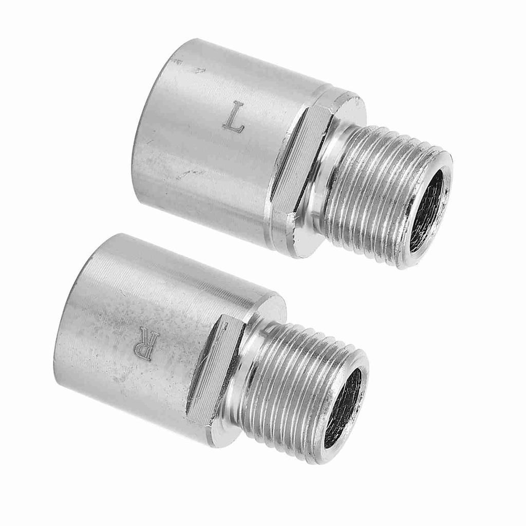 1 Pair Steel Bike Pedal Extenders Bicycle Pedal Spacers for Road Bicycle