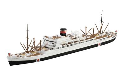 Aoshima Bunka Kyozai Водная линия 506 Nippon Yusen Nitta Maru Пластиковая модель (АОСИМА) 1/700 №.