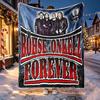 Bohse Onkelz Pattern Blanket for Home Decoration, Bed, Sofa, Car Travel, Camping, Suitable for All Seasons, Birthday Christmas Gift