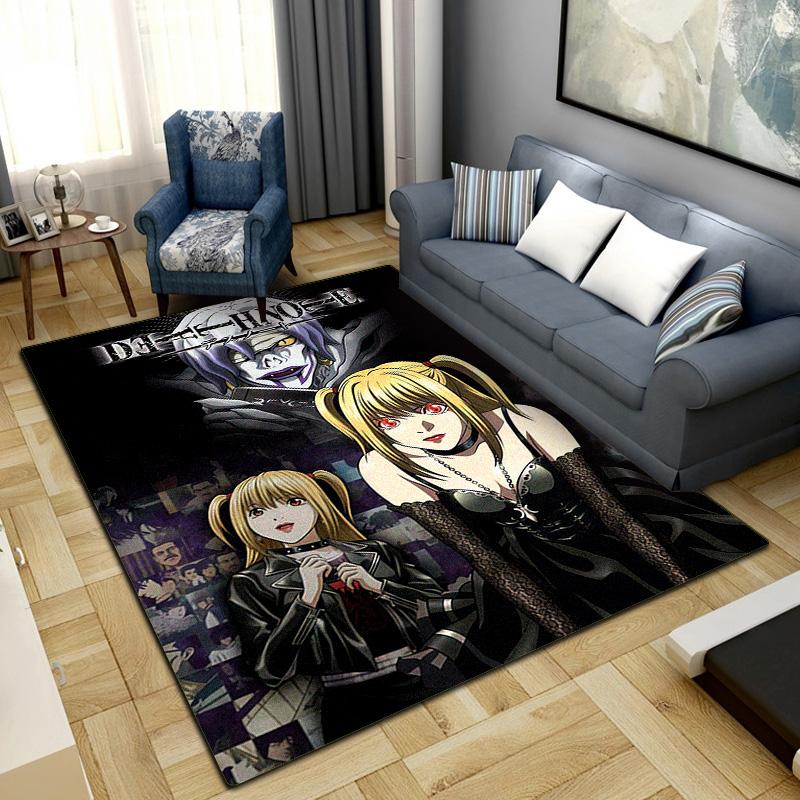 Death Note Amane Misa Area Carpet for Living Room Bedroom Home Decor Cool Movie Mat Floor Mat LXRa25