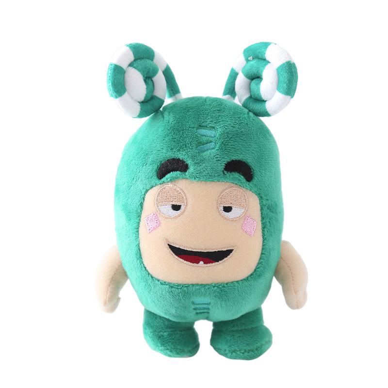 Новые 8 шт./Лот Мультяшные Плюшевые Игрушки Oddbods Набитые Игрушки для Детей Коллекция Детских Игрушек Кукла для Детей Рождественский Подарок на День Рождения Украшение для Дома 18 см