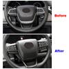Для Toyota Sienna 2023 аксессуары для салона автомобиля, модифицирующая наклейка, кнопка переключения рулевого колеса, декоративная отделка рамки