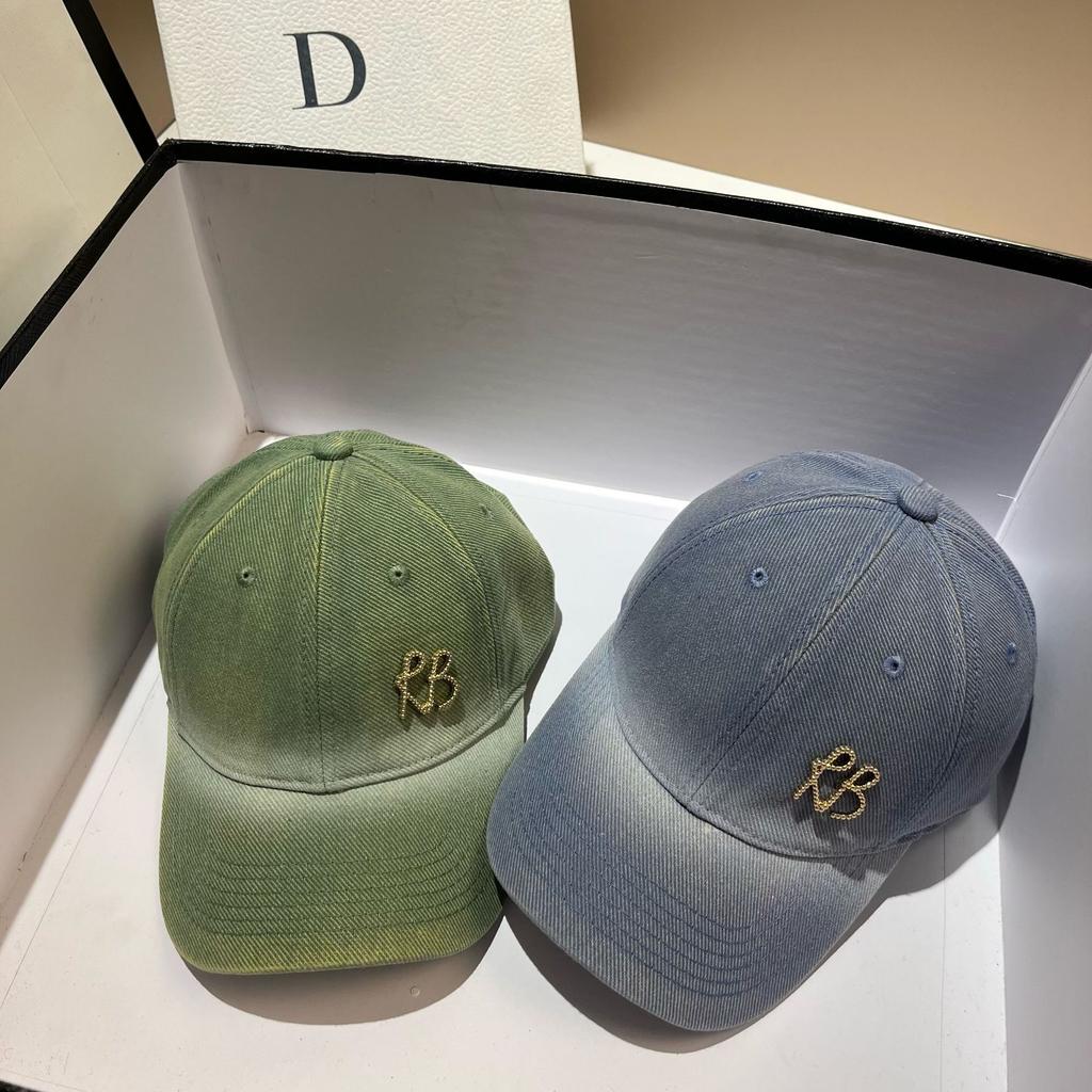 Роскошная металлическая бейсболка с буквами RB для мужчин и женщин, модная кепка Snapback в стиле хип-хоп, регулируемая кепка Bone Dad, козырек для улицы, солнцезащитные шляпы