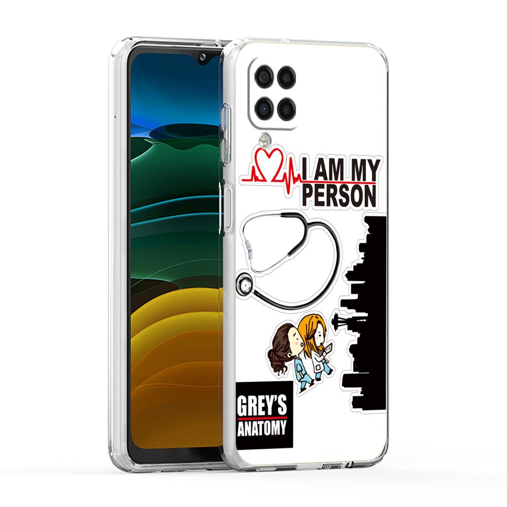Анатомия Грейс Ты Мой Человек Чехол Для Samsung A13 A33 A35 A55 A73 A53 A23 A51 A71 A21S A31 A41 A05s A03S A15 A25 5G Обложка