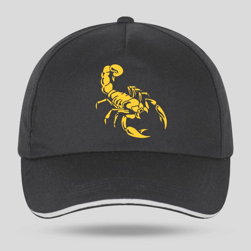 New Unisex Women Fashion Scorpion Baseball Caps for Hip Hop Cotton Trucker Cap Bone Dad Hats
