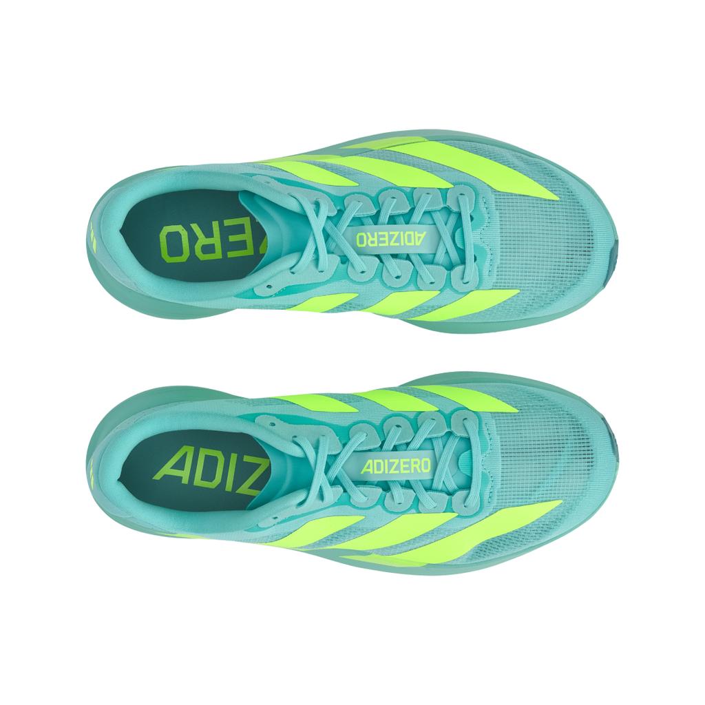 adidas Кроссовки Adizero Evo SL Flash Aqua Lucid Lemon Мужские Бирюзовый Мятный Тон JS4506