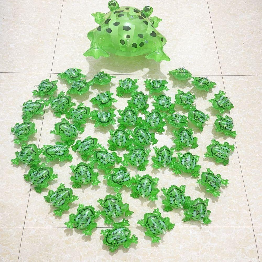 1 шт. светящийся воздушный шар в виде лягушонка, декор для дня рождения, надувная игрушка для детей