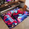 Custom Spider Man Mat Personalized Name, Polyester Washable Indoor Entryway Rug, Gift for Christmas, Easter, Thanksgiving Day