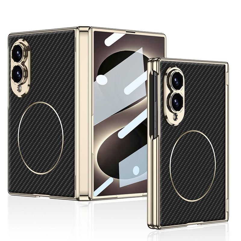 Magnetic Snap-on Case Galaxy Z Fold8 With Full Hinge Coverage Wireless Charging Compatible Inner Nickel Ring