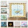 Curtains Animals Turtles Sunflower Curtains Digital Printing Blackout Curtains No Punching