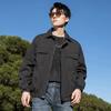 Американская рабочая куртка Свободный крой Мужское пальто Воротник-стойка Повседневная верхняя одежда Универсальная Весна Осень Новый стиль Большой размер