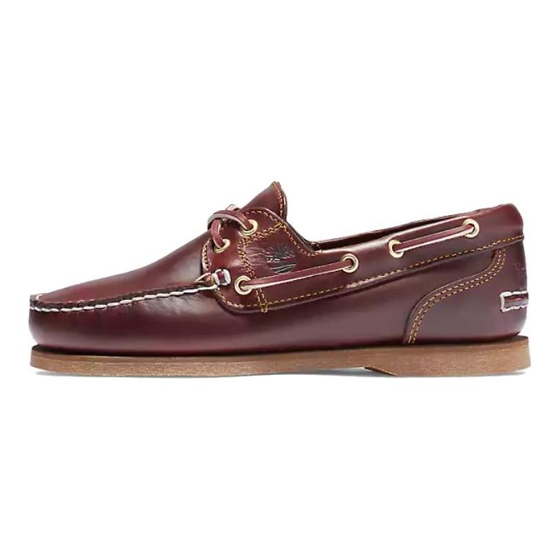 Timberland Легкие удобные женские мокасины с круглым носком, коричневые TB072333214