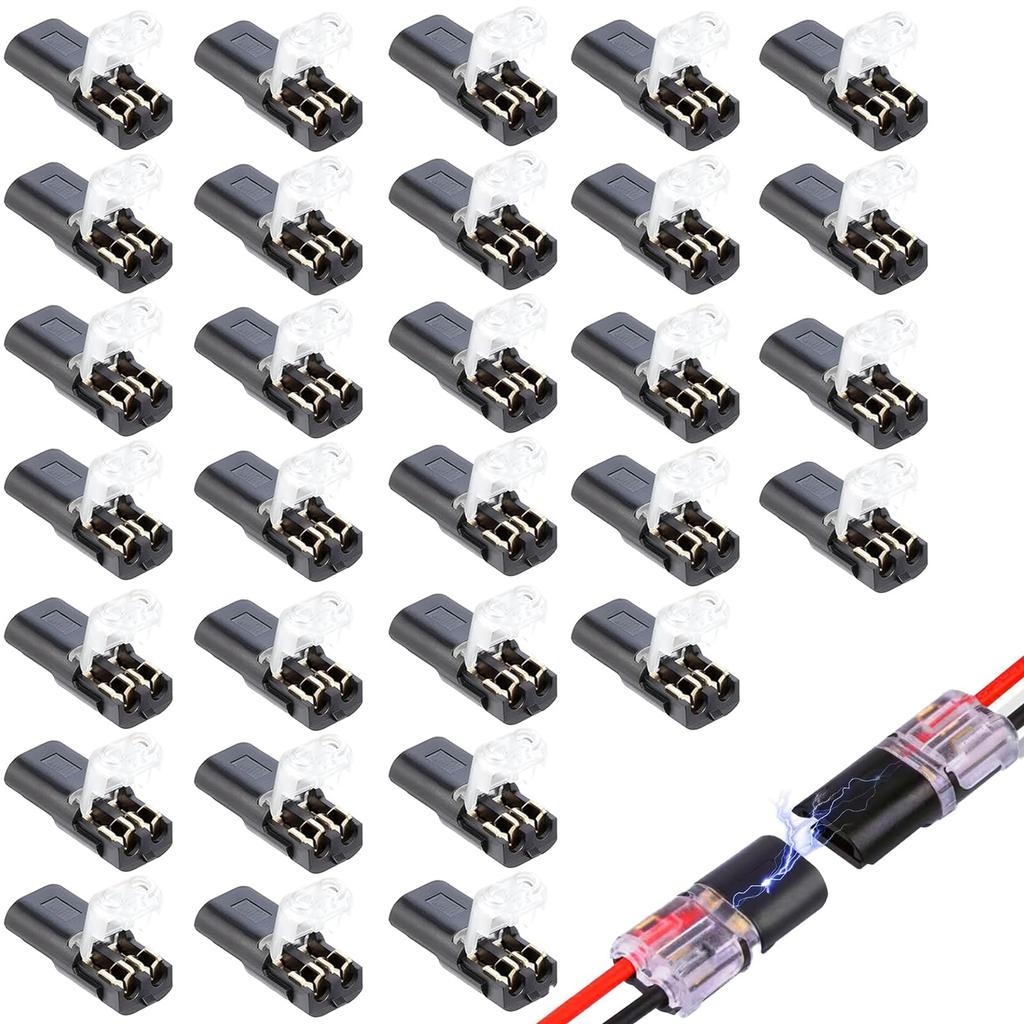 OTIMORA Wiring Connector, 2 Needle Low Voltage General Purpose Connector,
