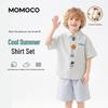Летний комплект из жилета и шорт для мальчиков MOMOCO