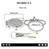 New Male Chastity Cage Stainless Steel CB Lock Bstinence Restraint Cock Cage Urethral Chastity Device with 4 Sizes Sex Toy 18+