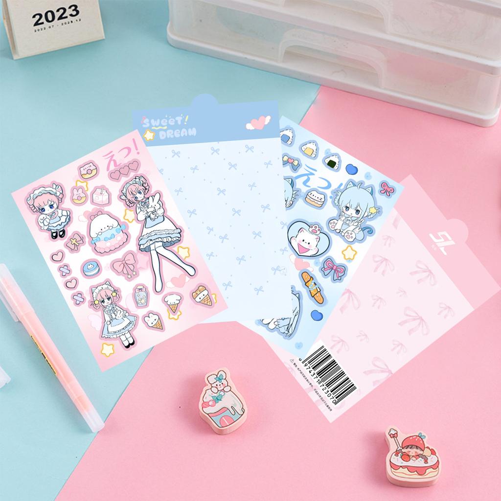 Милые розовые наклейки «Милый мед» Инс Корейский Губэн Ручной аккаунт DIY Декоративные наклейки Креативные наклейки