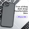 Чехол для iPhone 16e PC+TPU Матовый чехол для телефона с амортизирующей подушкой безопасности