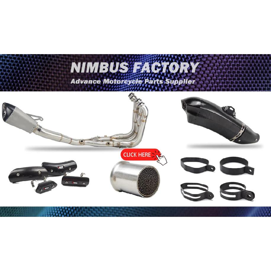 Ninja 400 Slip-on Exhuast Middle Link Pipe Escape Muffler Adapter 51mm Connect Pipe for Kawasaki Ninja400 Z400 2018 2019 2020-21