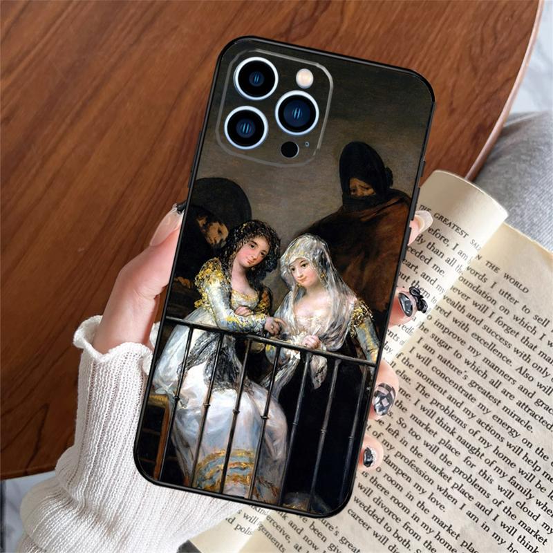 Чехол для телефона с картинами Франсиско Гойи Для iPhone 17 Pro Max 11 12 14 15 16 Pro Max Plus 13 mini 16e 17 Air Задняя крышка