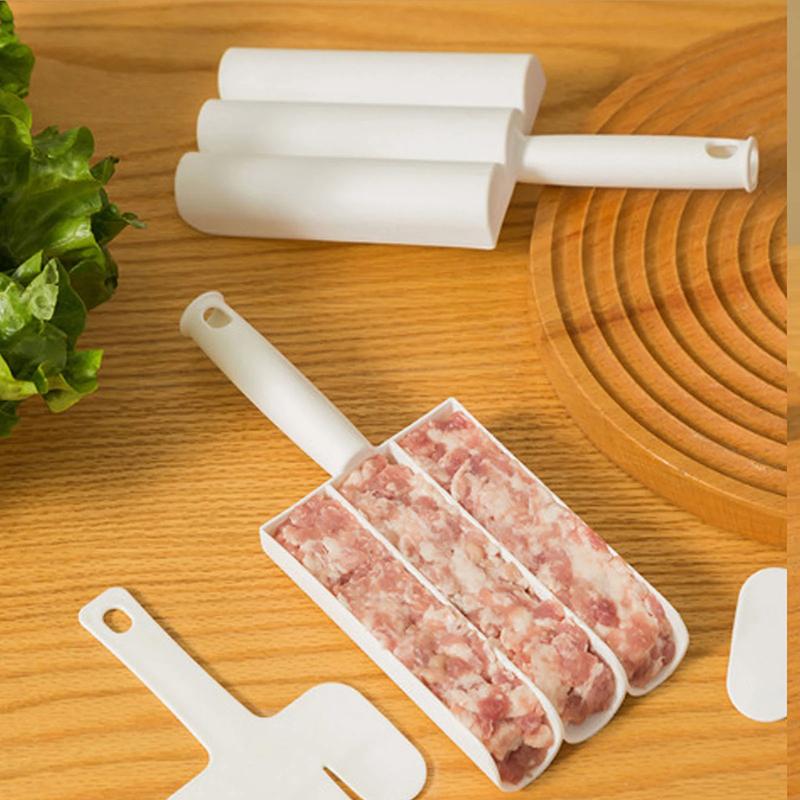 Reative Пластиковый аппарат для приготовления фрикаделек Зажим для рыбных шариков Форма для рисовых шариков Инструмент для приготовления кухонных принадлежностей Мясорубка Посуда